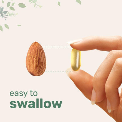 Micro Ingredients Supreme Omega-3 Fish Oil W/Ultra High EPA & DHA, Burpless Softgels | Rtg Omega-3 with Vitamin D3 | Wild-Caught Cold Deep-Sea Water | Lemon Flavor, Easy to Swallow